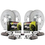Power Stop 02-04 Infiniti I35 Front & Rear Z26 Street Warrior Brake Kit (1x psbK2282-26, 1x psbK1169-26) thumbnail 2