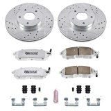 Power Stop 02-04 Infiniti I35 Front & Rear Z26 Street Warrior Brake Kit (1x psbK2282-26, 1x psbK1169-26) thumbnail 6