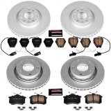 Power Stop 00-04 Audi A6 Quattro Front & Rear Z23 Evolution Sport Coated Brake Kit (1x psbCRK4847, 1x psbCRK948) thumbnail 4