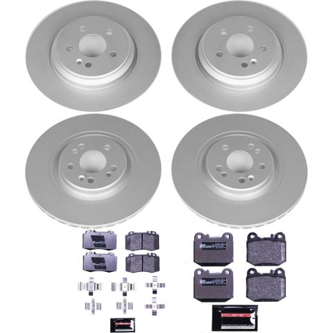 Power Stop 00-01 Mercedes-Benz ML430 Front & Rear Euro-Stop Brake Kit (1x psbESK5236, 1x psbESK5261) thumbnail 7
