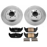 Power Stop 03-05 Lincoln Aviator Front & Rear Z17 Evolution Geomet Coated Brake Kit (1x psbCRK3025, 1x psbCRK3024) thumbnail 9