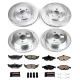Power Stop 01-06 Chrysler Sebring Front & Rear Z23 Evolution Sport Brake Kit (1x psbK6266, 1x psbK1684) thumbnail 8