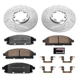 Power Stop 97-03 Infiniti QX4 Front & Rear Z36 Truck & Tow Brake Kit (1x psbKOE15319DK, 1x psbK2279-36) thumbnail 4