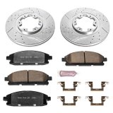 Power Stop 97-03 Infiniti QX4 Front & Rear Z36 Truck & Tow Brake Kit (1x psbKOE15319DK, 1x psbK2279-36) thumbnail 7