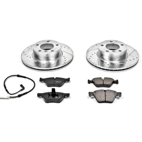 Power Stop 08-10 BMW 128i Front & Rear Z23 Evolution Sport Brake Kit (1x psbK5687, 1x psbK3087) thumbnail 6