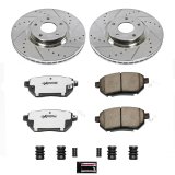 Power Stop 06-07 Nissan Murano Front & Rear Z26 Street Warrior Brake Kit (1x psbK116-26, 1x psbK2427-26) thumbnail 8