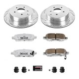 Power Stop 06-07 Nissan Murano Front & Rear Z26 Street Warrior Brake Kit (1x psbK116-26, 1x psbK2427-26) thumbnail 9