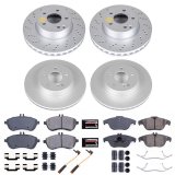 Power Stop 12-16 Mercedes-Benz C250 Front & Rear Z17 Evolution Geomet Coated Brake Kit (1x psbCRK5626, 1x psbCRK7766) thumbnail 4