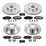 Power Stop 13-16 Hyundai Santa Fe Front & Rear Z23 Evolution Sport Brake Kit (1x psbK7507, 1x psbK6951) thumbnail 9
