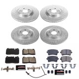 Power Stop 13-17 Audi Q5 Front & Rear Z23 Evolution Sport Brake Kit (1x psbK5678, 1x psbK7073) thumbnail 9