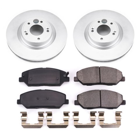 Power Stop 2009 Hyundai Genesis Front & Rear Z17 Evolution Geomet Coated Brake Kit (1x psbCRK5847, 1x psbCRK5921) thumbnail 7
