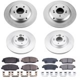 Power Stop 10-11 Hyundai Genesis Front & Rear Z17 Evolution Geomet Coated Brake Kit (1x psbCRK5921, 1x psbCRK5848) thumbnail 4