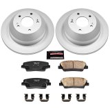 Power Stop 10-12 Hyundai Santa Fe Front & Rear Z17 Evolution Geomet Coated Brake Kit (1x psbCRK5926, 1x psbCRK7507) thumbnail 8