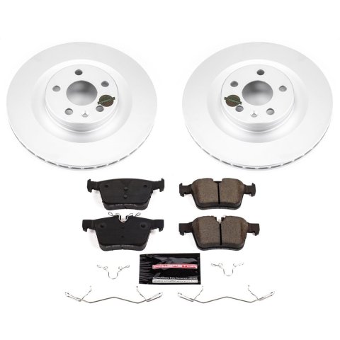 Power Stop 17-20 Volvo S90 Front & Rear Z23 Evolution Sport Coated Brake Kit (1x psbCRK7757, 1x psbCRK7703) thumbnail 8