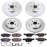 Power Stop 2015 Subaru Legacy Front & Rear Z17 Evolution Geomet Coated Brake Kit (1x psbCRK8404, 1x psbCRK7039) thumbnail 4