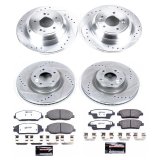 Power Stop 10-11 Hyundai Genesis Front & Rear Z26 Street Warrior Brake Kit (1x psbK5921-26, 1x psbK5848-26) thumbnail 5