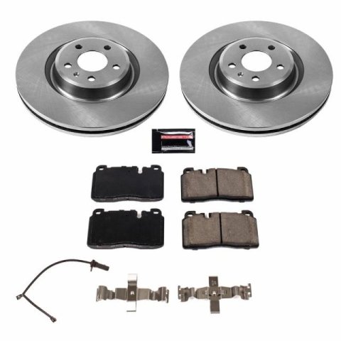 Power Stop 17-18 Audi A6 Front & Rear Autospecialty Brake Kit (1x psbKOE7073, 1x psbKOE6139)