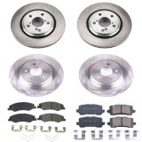 Power Stop 18-19 Honda Odyssey Front & Rear Autospecialty Brake Kit (1x psbKOE7670, 1x psbKOE7903) thumbnail 6