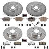Power Stop 99-06 Audi TT Front & Rear Z26 Street Warrior Brake Kit (1x psbK848-26, 1x psbK914-26) thumbnail 3