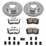 Power Stop 99-06 Audi TT Front & Rear Z26 Street Warrior Brake Kit (1x psbK848-26, 1x psbK914-26) thumbnail 4