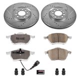 Power Stop 99-06 Audi TT Front & Rear Z26 Street Warrior Brake Kit (1x psbK848-26, 1x psbK914-26) thumbnail 5