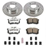 Power Stop 99-06 Audi TT Front & Rear Z26 Street Warrior Brake Kit (1x psbK848-26, 1x psbK914-26) thumbnail 6