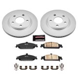 PowerStop Z17 Evolution Plus GEOMET Coated Brake Kits for 1999-2004 ALERO, 1999-2005 GRAND AM - CRK1552 Rotor and Pad Combos, Geomet Coated, Front and Rear, Solid Surface Rotors, Ceramic Pads, Oldsmobile, Pontiac, Kit thumbnail 6