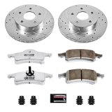 Power Stop 99-04 Jeep Grand Cherokee Front & Rear Z26 Street Warrior Brake Kit (1x psbK2151-26, 1x psbK2149-26) thumbnail 9
