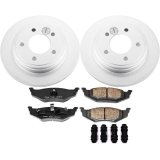 Power Stop 99-04 Chrysler 300M Front & Rear Z17 Evolution Geomet Coated Brake Kit (1x psbCRK6263, 1x psbCRK1692) thumbnail 7
