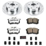 Power Stop 99-04 Audi A6 Quattro Front & Rear Z26 Street Warrior Brake Kit (1x psbK4845-26, 1x psbK636-26) thumbnail 8