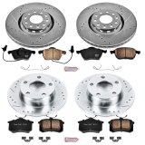 Power Stop 99-04 Audi A6 Quattro Front & Rear Z23 Evolution Sport Brake Kit (1x psbK4845, 1x psbK636) thumbnail 8