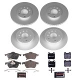 Power Stop 99-03 Saab 9-3 Front & Rear Euro-Stop Brake Kit (1x psbESK834, 1x psbESK831) thumbnail 6