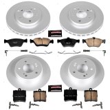 Power Stop 99-00 Mercedes-Benz C230 Front & Rear Z23 Evolution Sport Coated Brake Kit (1x psbCRK368, 1x psbCRK3047) thumbnail 4