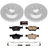 Power Stop 99-00 Mercedes-Benz C230 Front & Rear Z23 Evolution Sport Coated Brake Kit (1x psbCRK368, 1x psbCRK3047) thumbnail 6