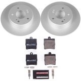 Power Stop 99-00 Mercedes-Benz C230 Front & Rear Euro-Stop Brake Kit (1x psbESK368, 1x psbESK3047) thumbnail 9