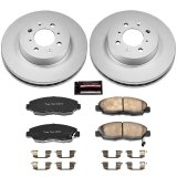 Power Stop 99-00 Honda Civic Front & Rear Z17 Evolution Geomet Coated Brake Kit (1x psbCRK408, 1x psbCRK690) thumbnail 2
