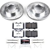 Power Stop 98-07 Lexus LX470 Front & Rear Z36 Truck & Tow Brake Kit (1x psbK1132-36, 1x psbK1134-36) thumbnail 9