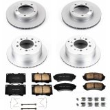 Power Stop 98-07 Lexus LX470 Front & Rear Z17 Evolution Geomet Coated Brake Kit (1x psbCRK1132, 1x psbCRK1134) thumbnail 4