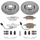 Power Stop 98-04 Audi A6 Quattro Front & Rear Z26 Street Warrior Brake Kit (1x psbK941-26, 1x psbK636-26) thumbnail 6