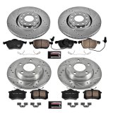Power Stop 98-04 Audi A6 Quattro Front & Rear Z23 Evolution Sport Brake Kit (1x psbK941, 1x psbK636) thumbnail 6
