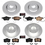 Power Stop 98-04 Audi A6 Front & Rear Z23 Evolution Sport Coated Brake Kit (1x psbCRK515, 1x psbCRK636) thumbnail 4