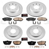 Power Stop 98-01 Hyundai Elantra Front & Rear Z17 Evolution Geomet Coated Brake Kit (1x psbCRK1087, 1x psbCRK3106) thumbnail 4