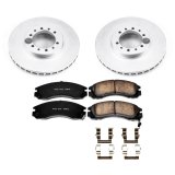Power Stop 97-04 Mitsubishi Montero Sport Front & Rear Z17 Evolution Geomet Coated Brake Kit (1x psbCRK4981, 1x psbCRK5160) thumbnail 4