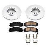 Power Stop 97-04 Mitsubishi Montero Sport Front & Rear Z17 Evolution Geomet Coated Brake Kit (1x psbCRK4981, 1x psbCRK5160) thumbnail 6