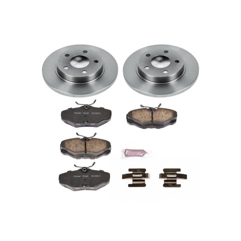 Power Stop 96-99 Ford Taurus Front & Rear Autospecialty Brake Kit (1x psbKOE1298, 1x psbKOE1318) thumbnail 4