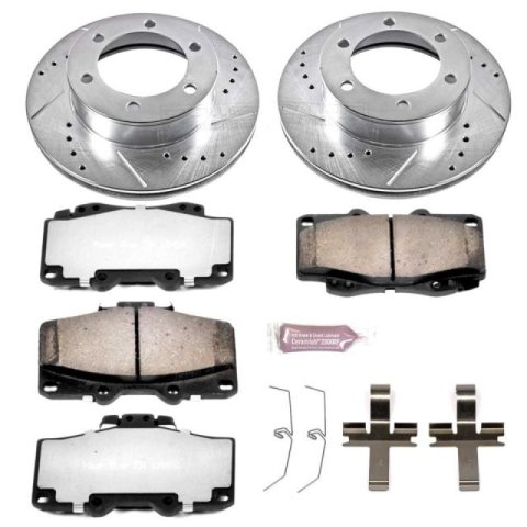 Power Stop 95-00 Toyota 4Runner Front & Rear Z36 Truck & Tow Brake Kit (1x psbKOE15313DK, 1x psbK1233-36)