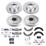 Power Stop 94-96 Ford F-150 Front & Rear Z36 Truck & Tow Brake Kit (1x psbKOE15312DK, 1x psbK5067-36) thumbnail 7