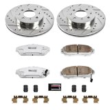 Power Stop 94-01 Acura Integra Front & Rear Z26 Street Warrior Brake Kit (1x psbK408-26, 1x psbK692-26) thumbnail 9