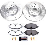 Power Stop 2019 Volkswagen Golf Alltrack Front & Rear Z26 Street Warrior Brake Kit (1x psbK7053-26, 1x psbK7082-26) thumbnail 5