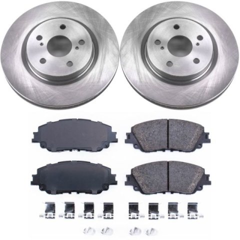 Power Stop 2019 Toyota Avalon Front & Rear Autospecialty Brake Kit (1x psbKOE7739, 1x psbKOE7895) thumbnail 1